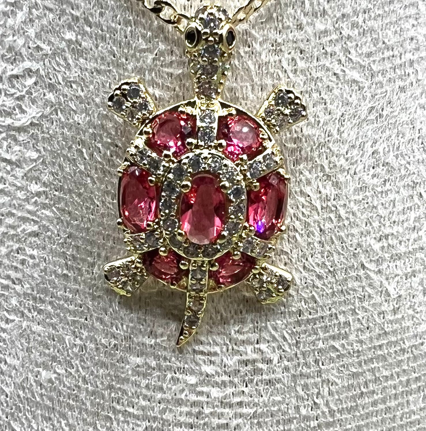 14K Turtle Pendant SDX-0643P