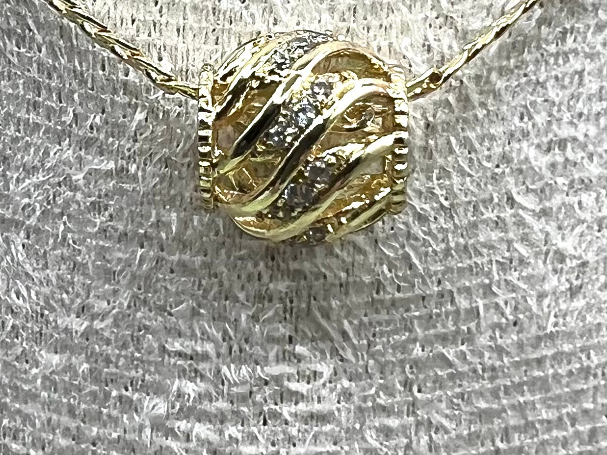 14K Spacer Bead Charm ZPYX4-0766