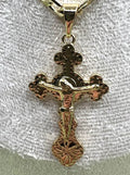 14K Cross Pendant 15-7303D