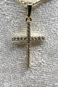 14K Bling Cross Pendant UPSZ-0035