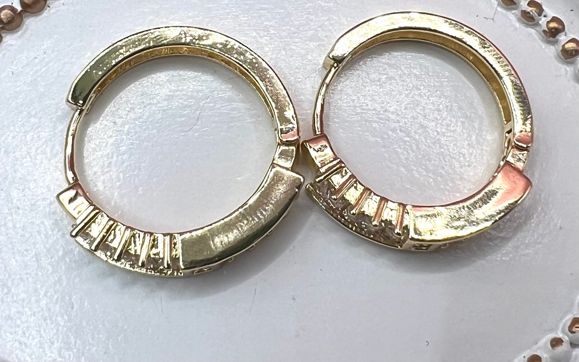 14K Hoop RQ-Bling