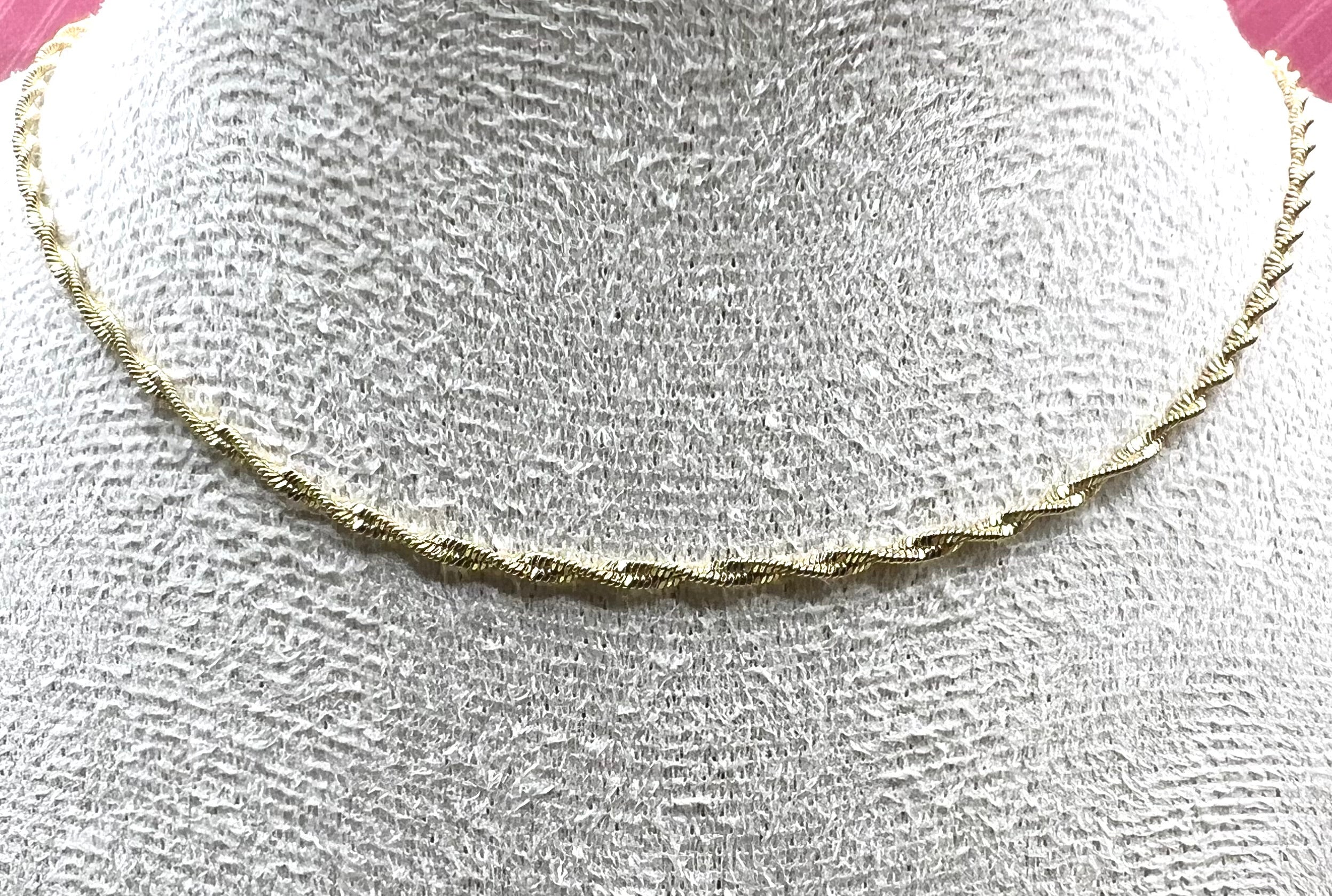 14K Necklace SP-130TRY 45CM X000806932