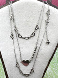 WHG Heart 3 Tier Necklace