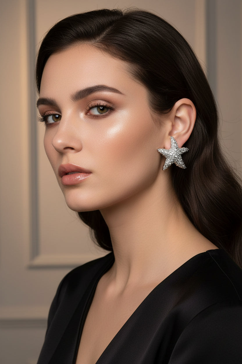 WHG STARFISH STUD EARRING