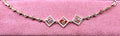 14K Multicolor Bear Bracelet MS-26610001