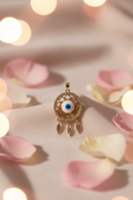 14K EVIL DREAMCATCHER PENDANT