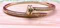 14K INSP Cartier Nail Bracelet RQ145-9.5