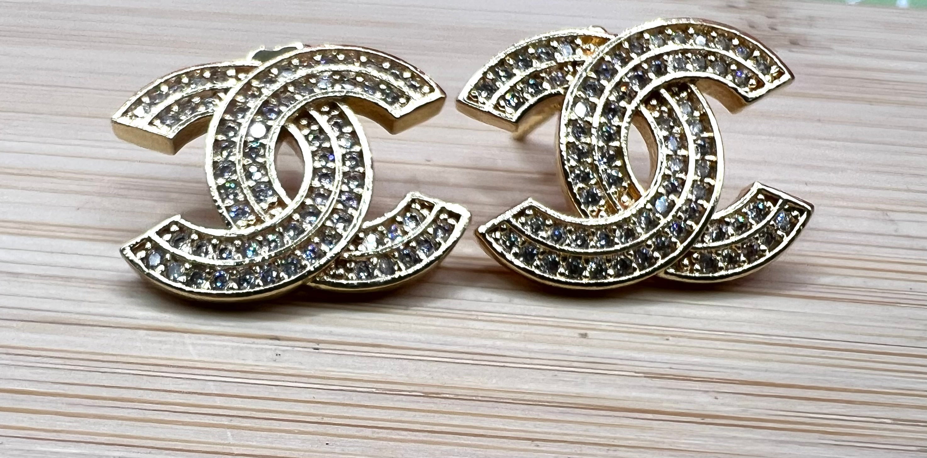 14K INSP CC Stud Earring RQ144-6.4