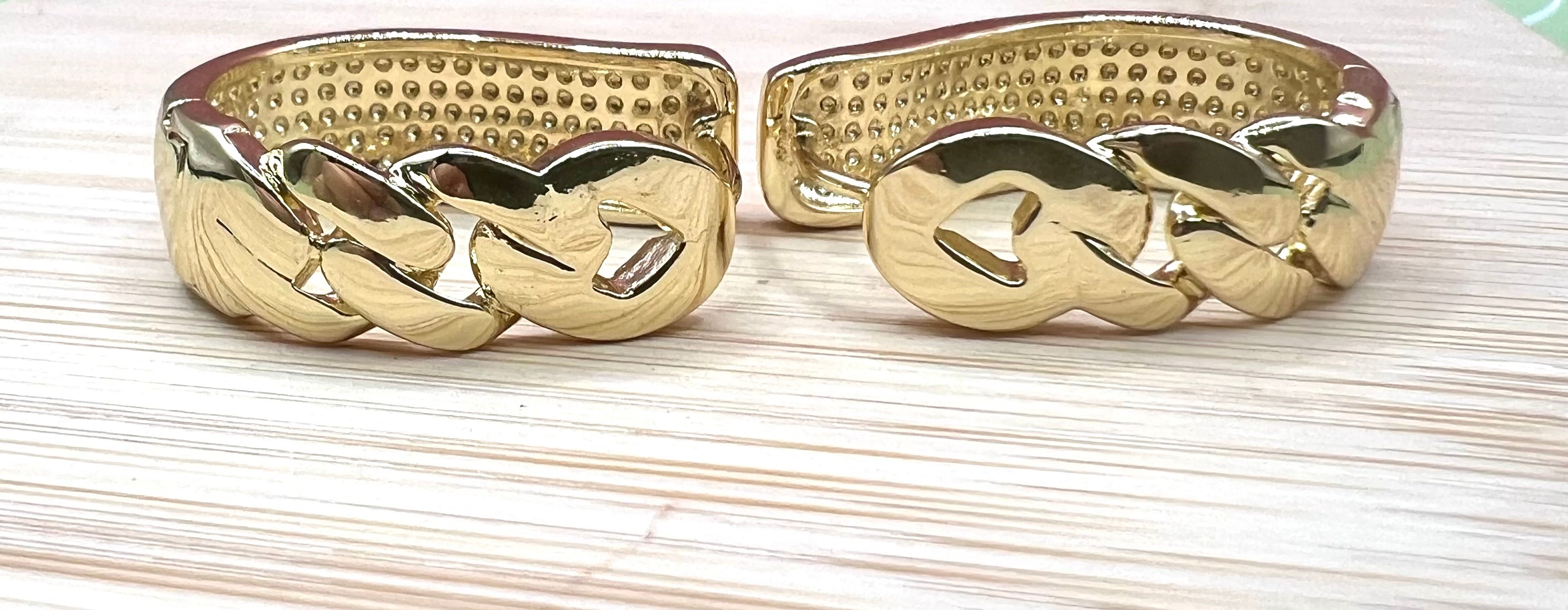 14K INSP Monaco Hoop Earring K-10960001