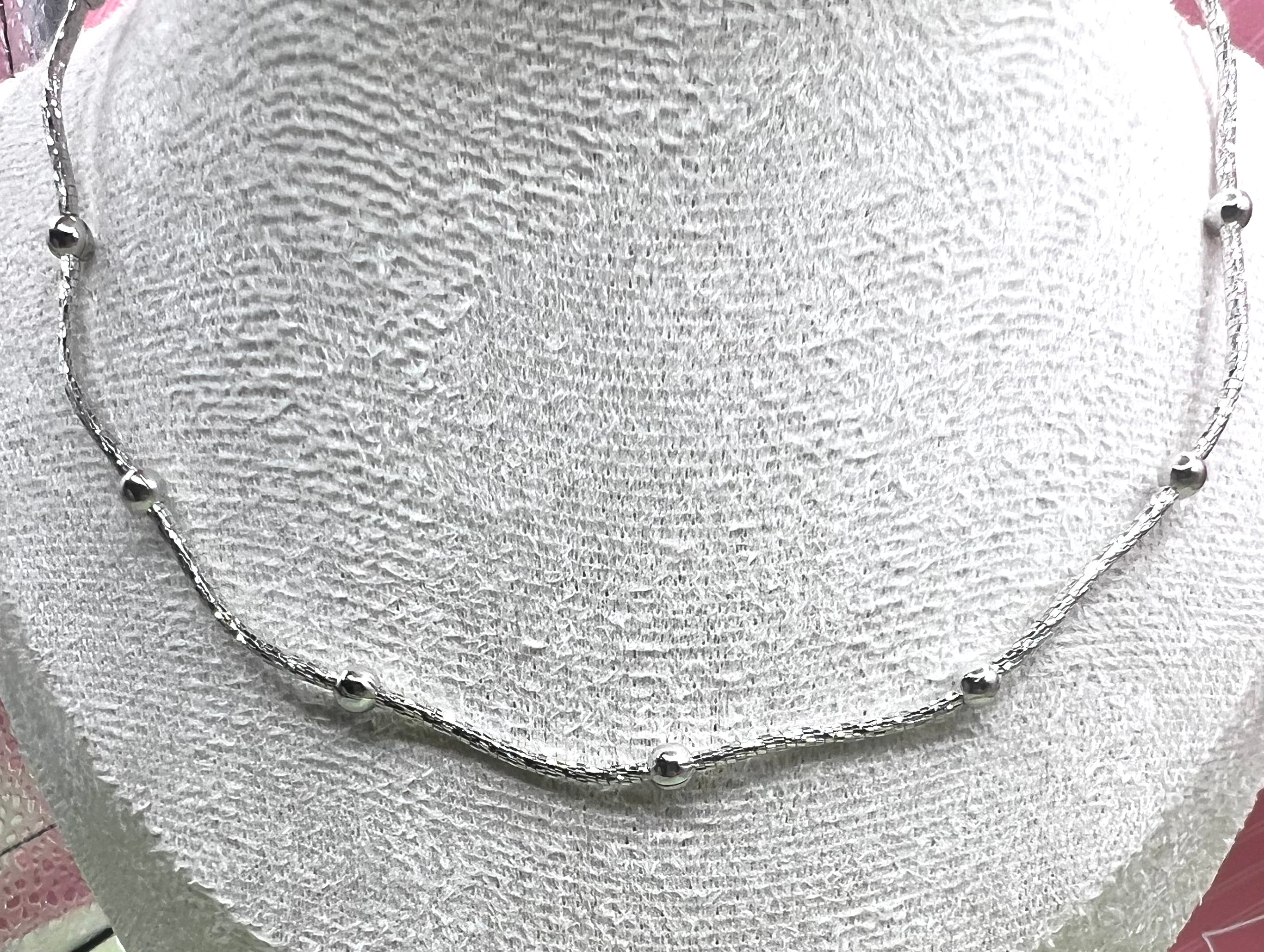 WHG Choker Necklace SDF150MG-BWVBA35 42CM