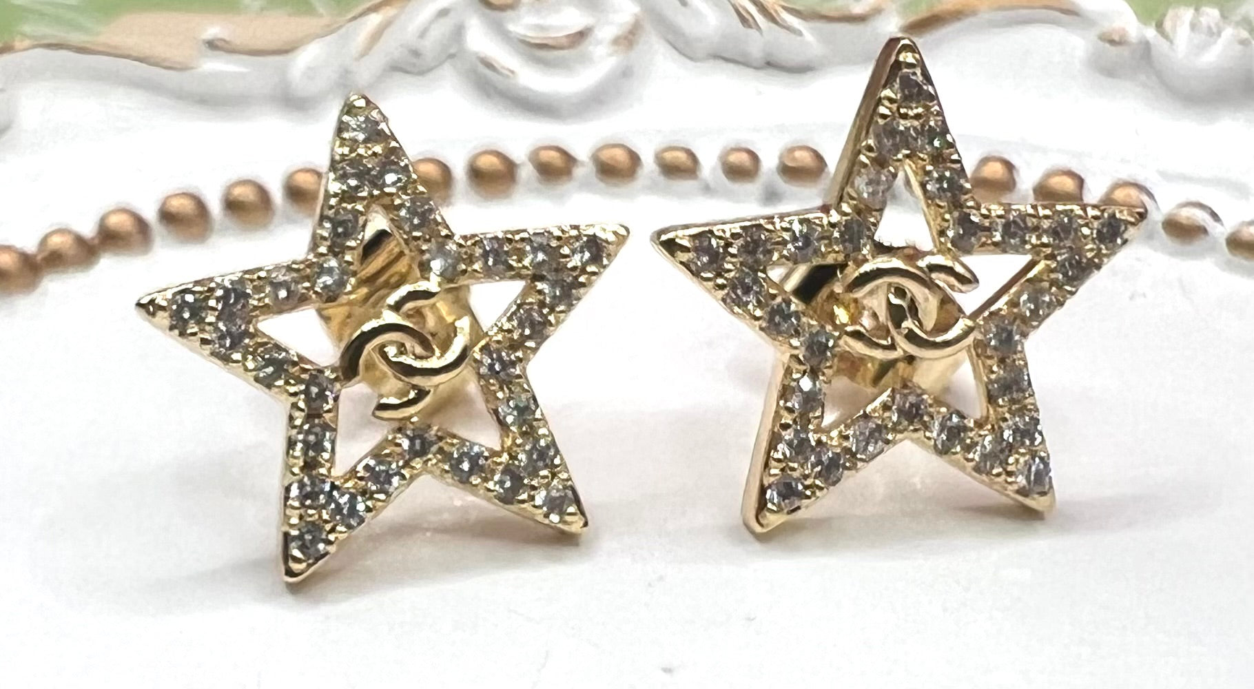 14K Star Earings RQ174