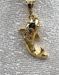 14K Fish Pendant ZPSM-0416