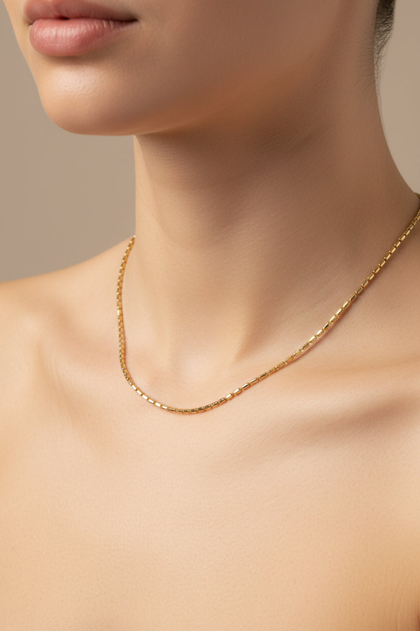 14K Necklace CM LCC-35150008 1.2N 45CM