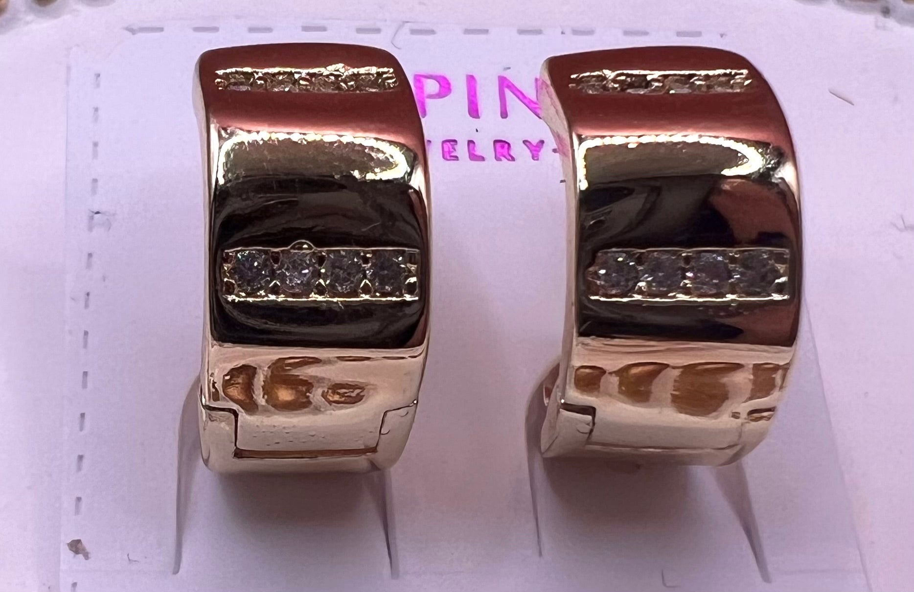 14K Huggie Earings TEYX-6240