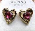 14K Heart Stud Earring JingJing JESM-10987 X001013781