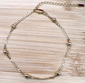 14K Anklet Ball Chain 3.5N 27CM LCC-30400013