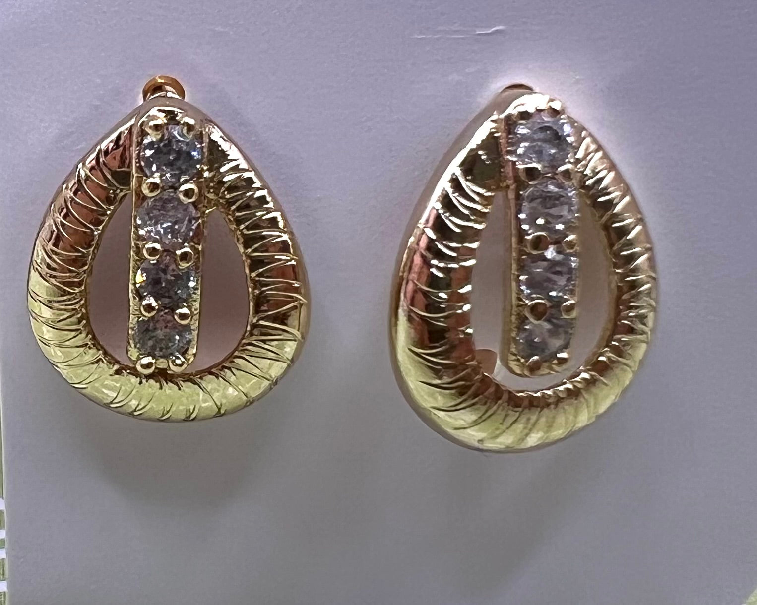 14K Drop Earrings UEYX-1205