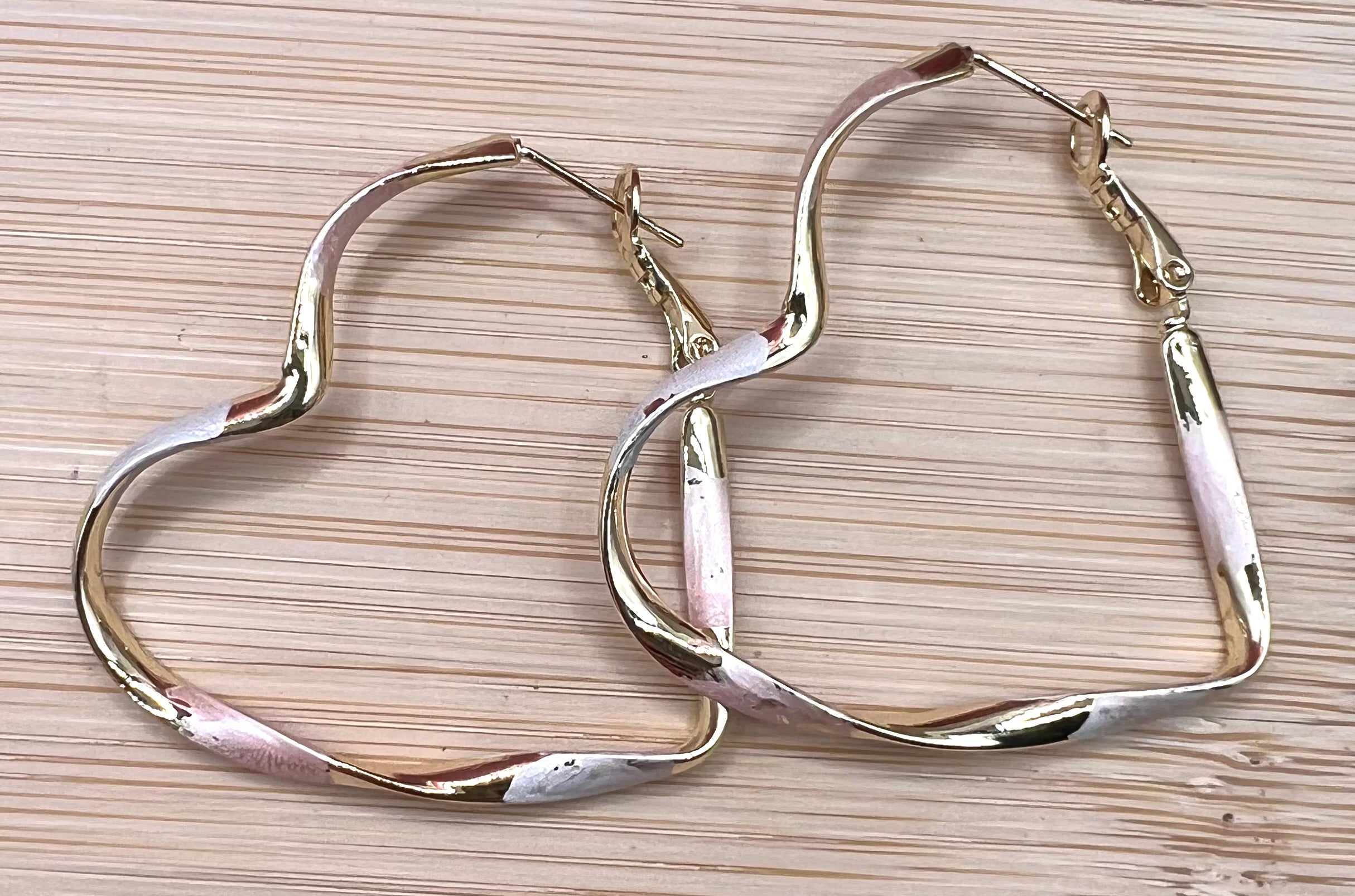 14K Heart Earings R-24970002