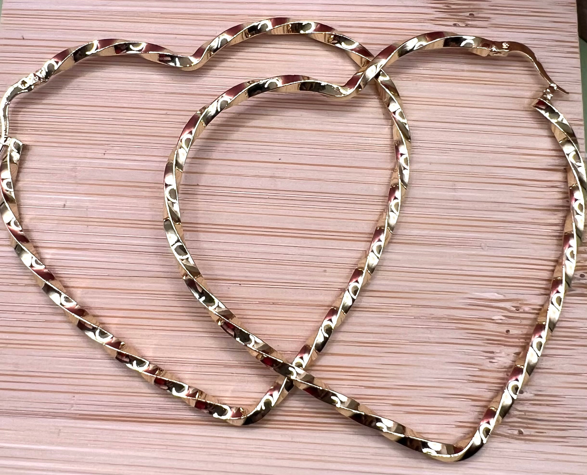 14K Heart Earings R-21790009