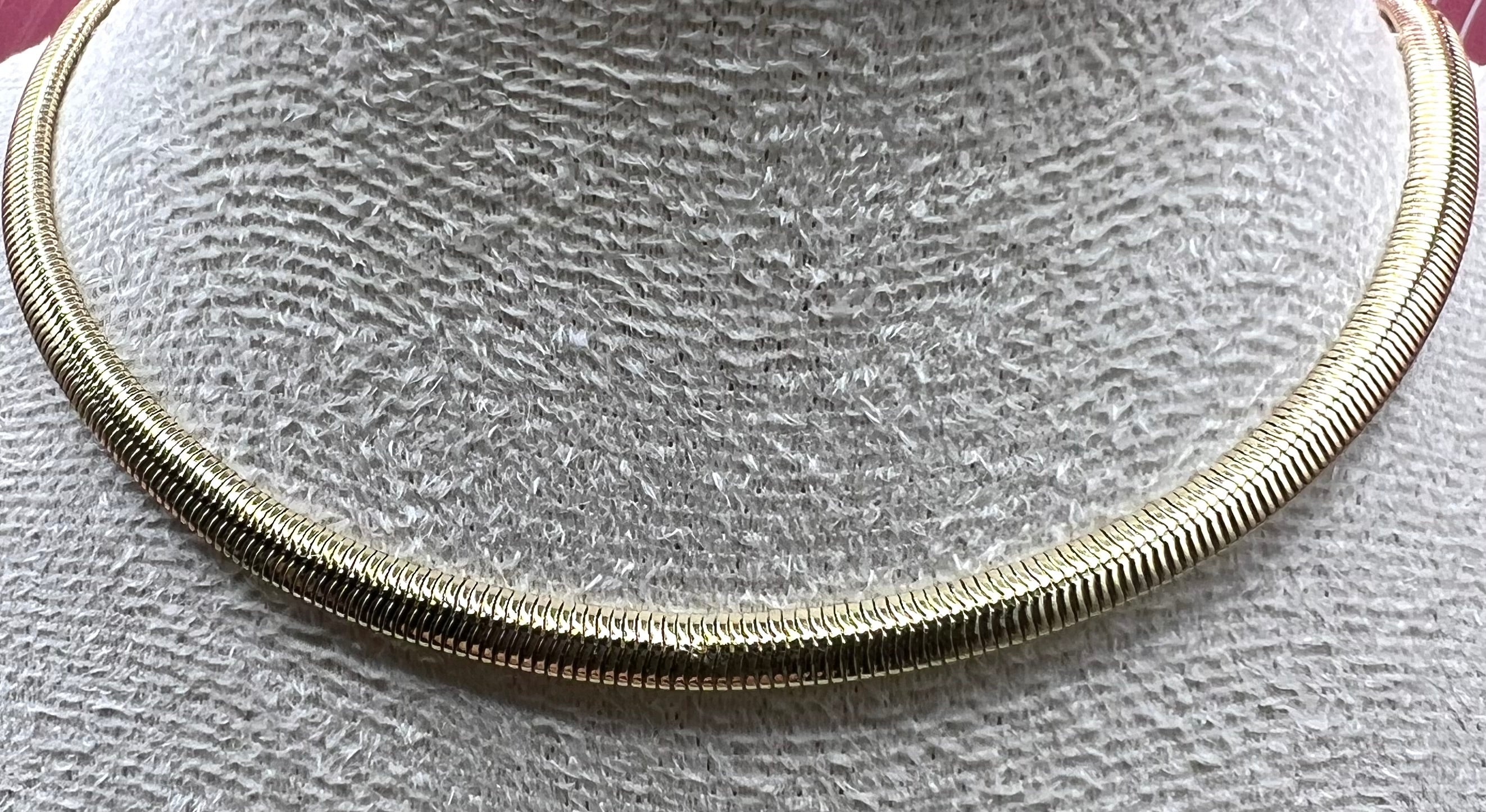 14K Snake Necklace Chain $N-60CM LCC-27720013