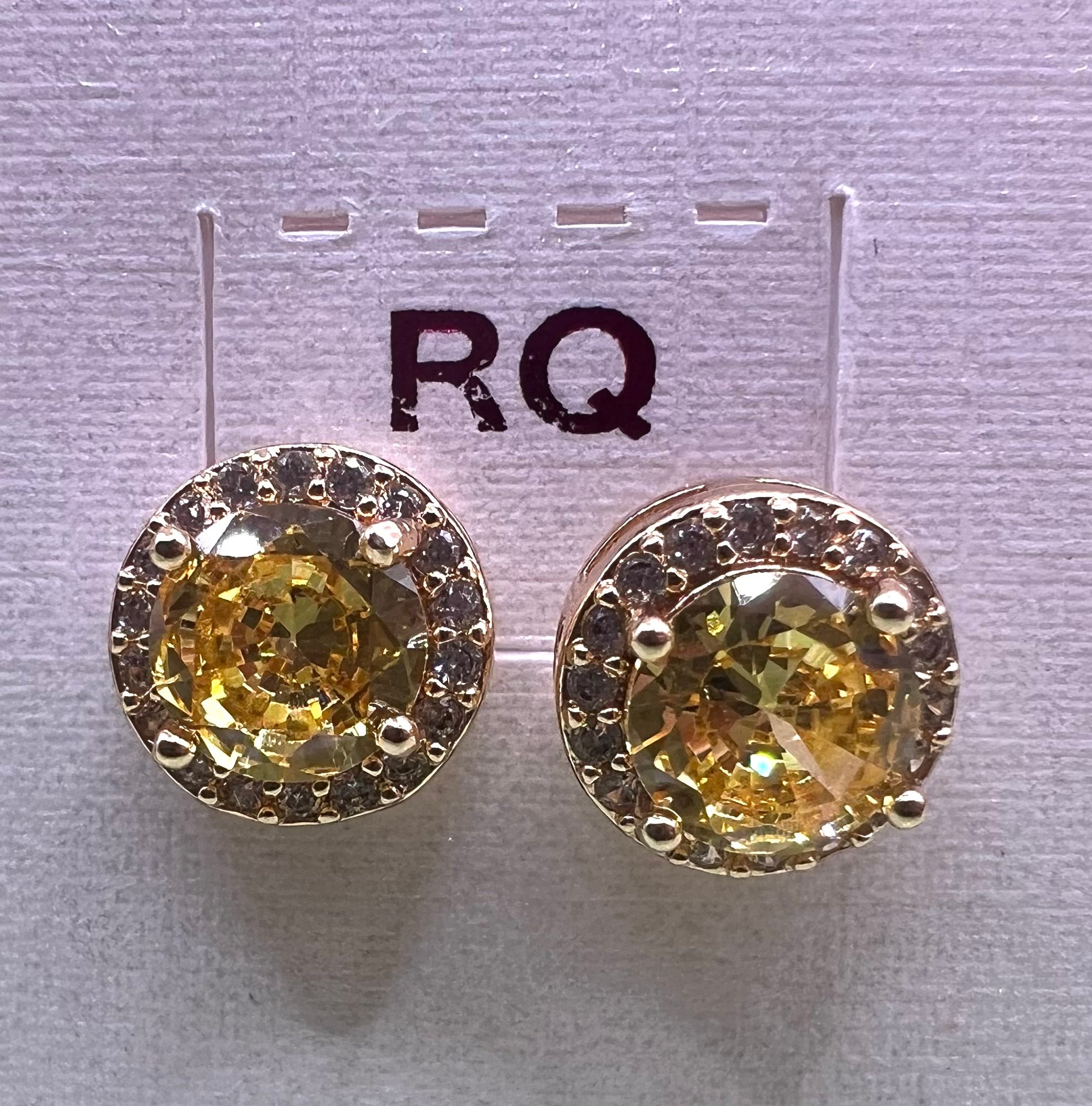 14K Yellow Stud RQ209