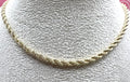14K 18in Rope Necklace Chain 3N-45CM LCC-28450050