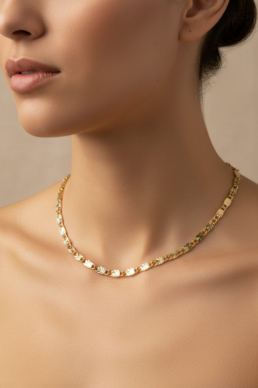 14K 18in Valentino (Star) Necklace Chain 2.5N-45CMLCC-27300024