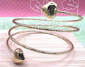 14K Heart Bracelet CH-12100002