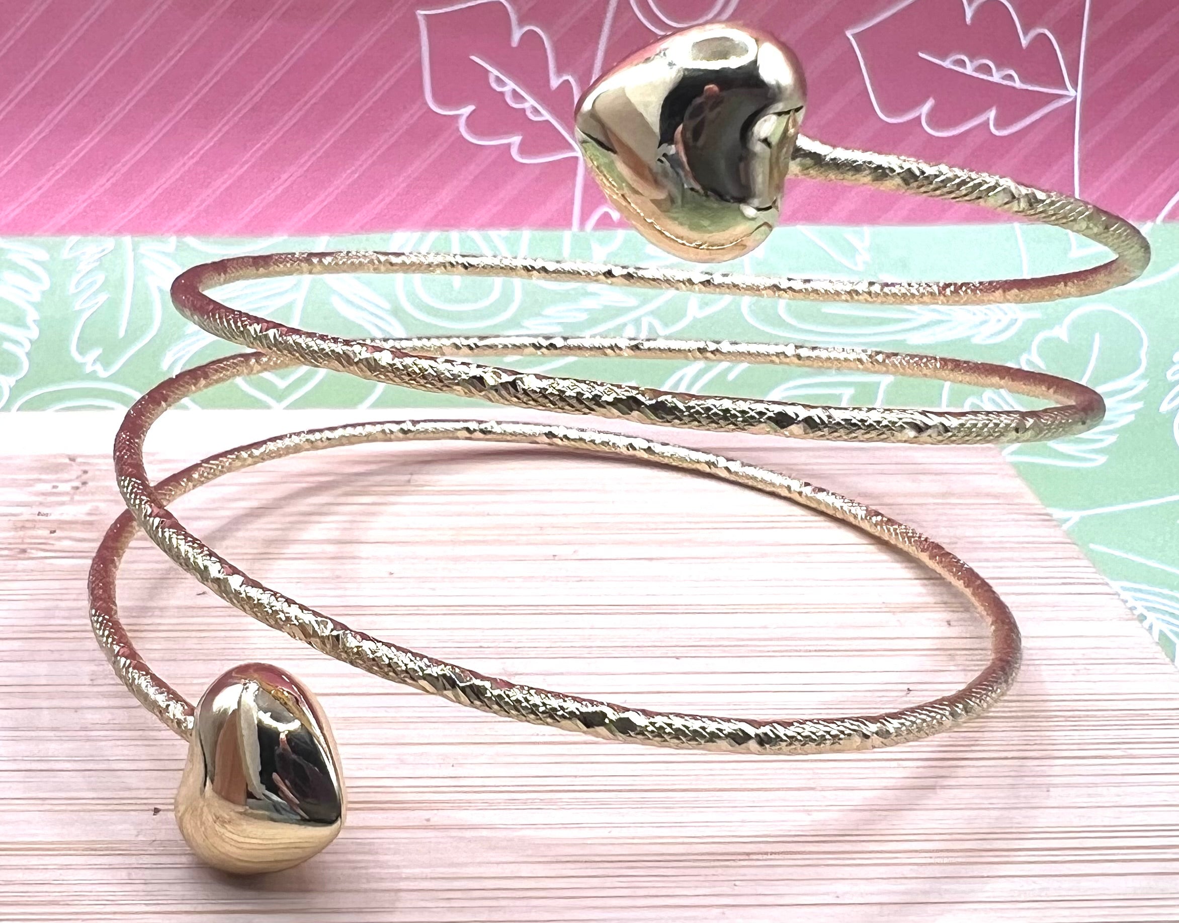 14K Heart Bracelet CH-12100002