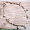 14K Cross Bracelet JD-04610001