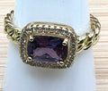 14K Purple Square Ring GJ-37970001