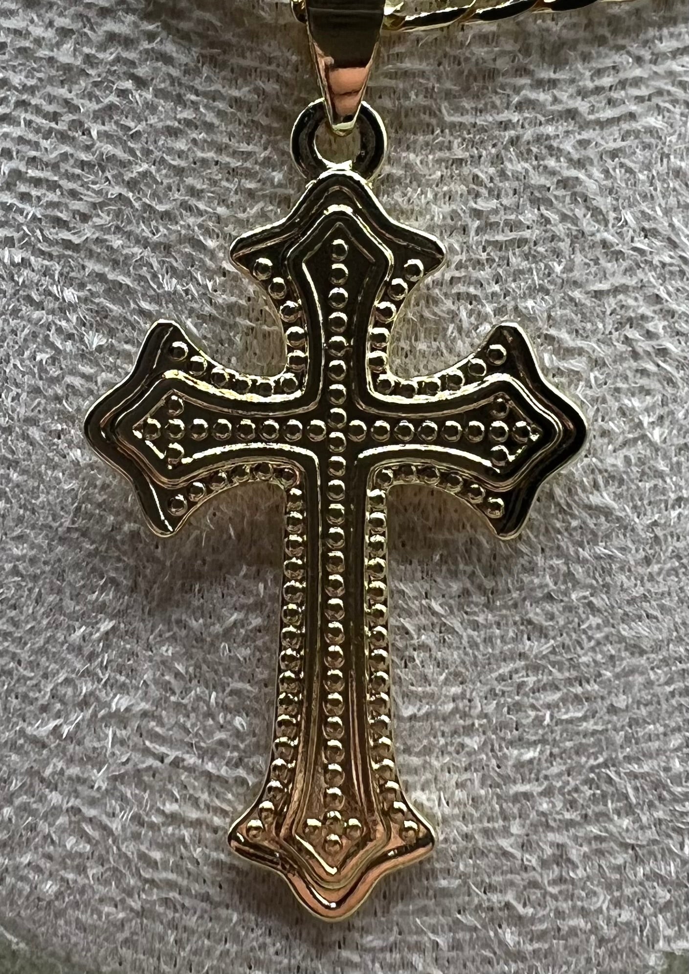 14K Cross Pendant DC-42860001
