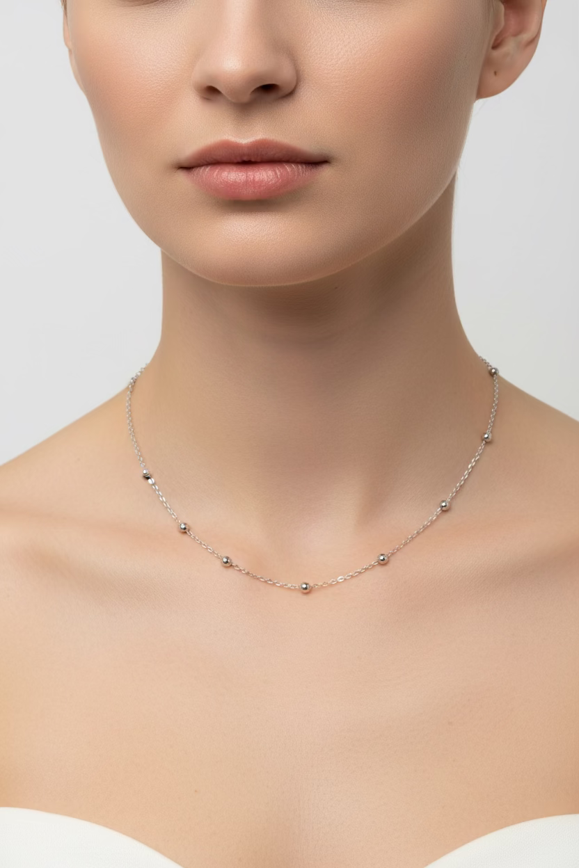 WHG 18IN BALL CHAIN LINK NECKLACE X001076401
