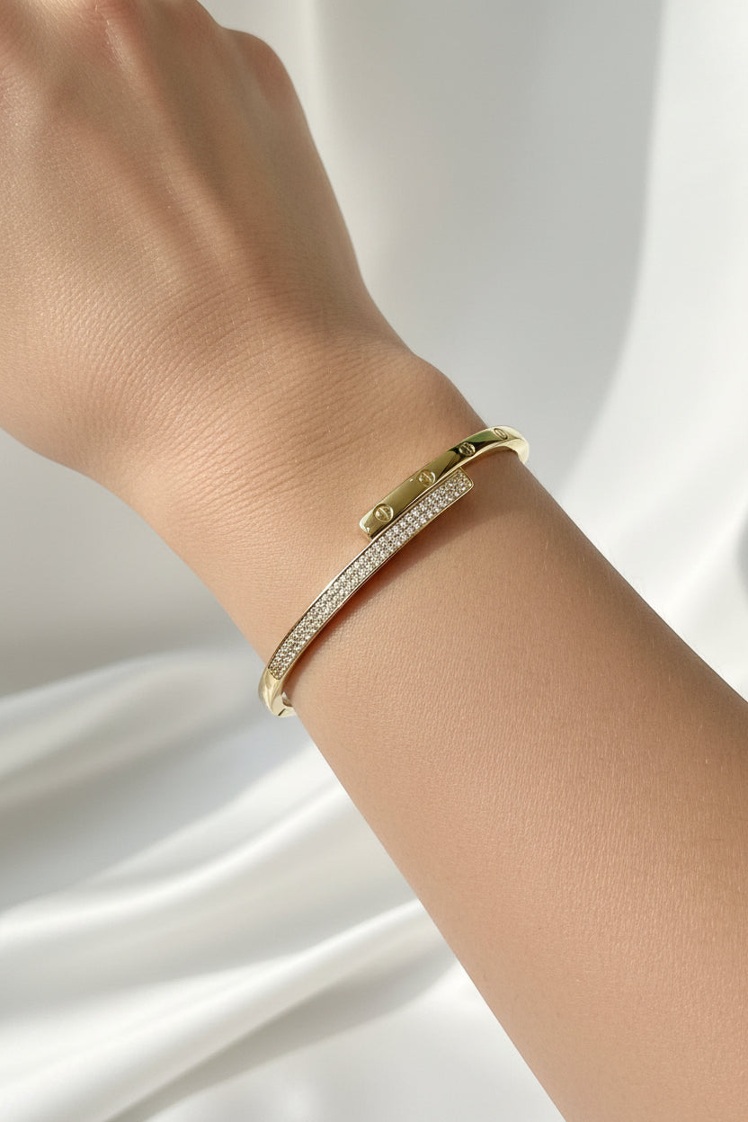 14K CARTIER LOVE BRACELET INSP HS92A
