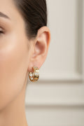 14K CARTIER LOVE DESIGN INSP EARRING ZM