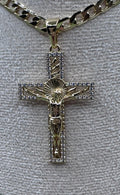14K Cross Pendant ZPYX-3937