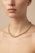 14K Necklace Chain 5-BB 45CM+3CM(18in + 2in)