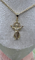 14K Divino Nino Religious Pendant ZPYX-4319