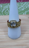 14K Wedding Ring Set RZF-0315