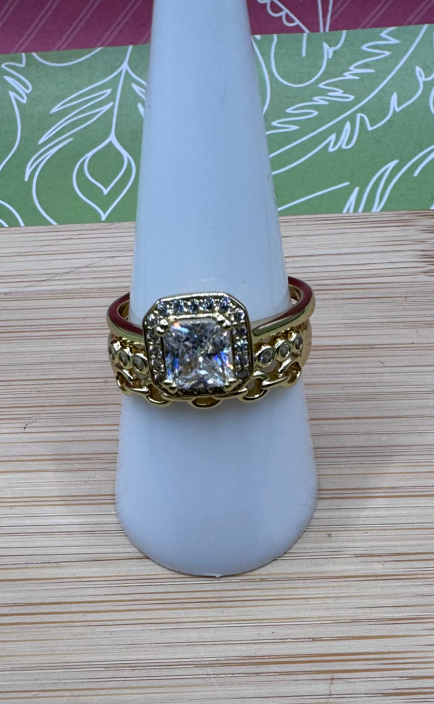 14K Wedding Ring Set RZF-0315