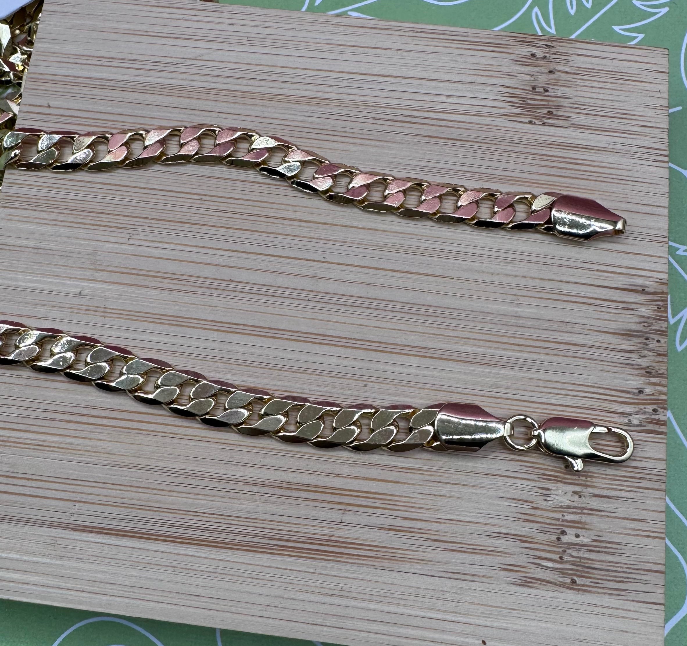 14K Cuban Necklace 18in CM 6.5N LCC-27210448