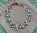 14K Heart Bracelet RQ188