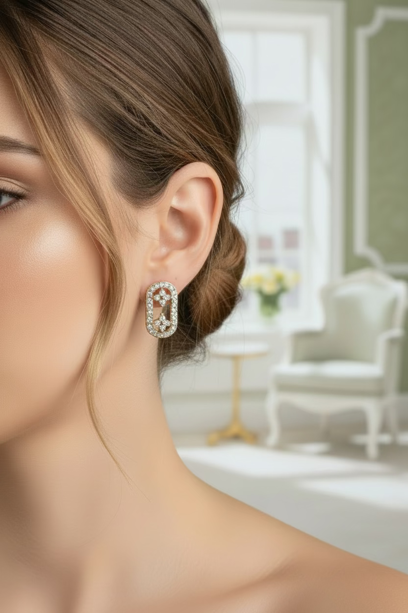 14K Clover Earrings RQ192