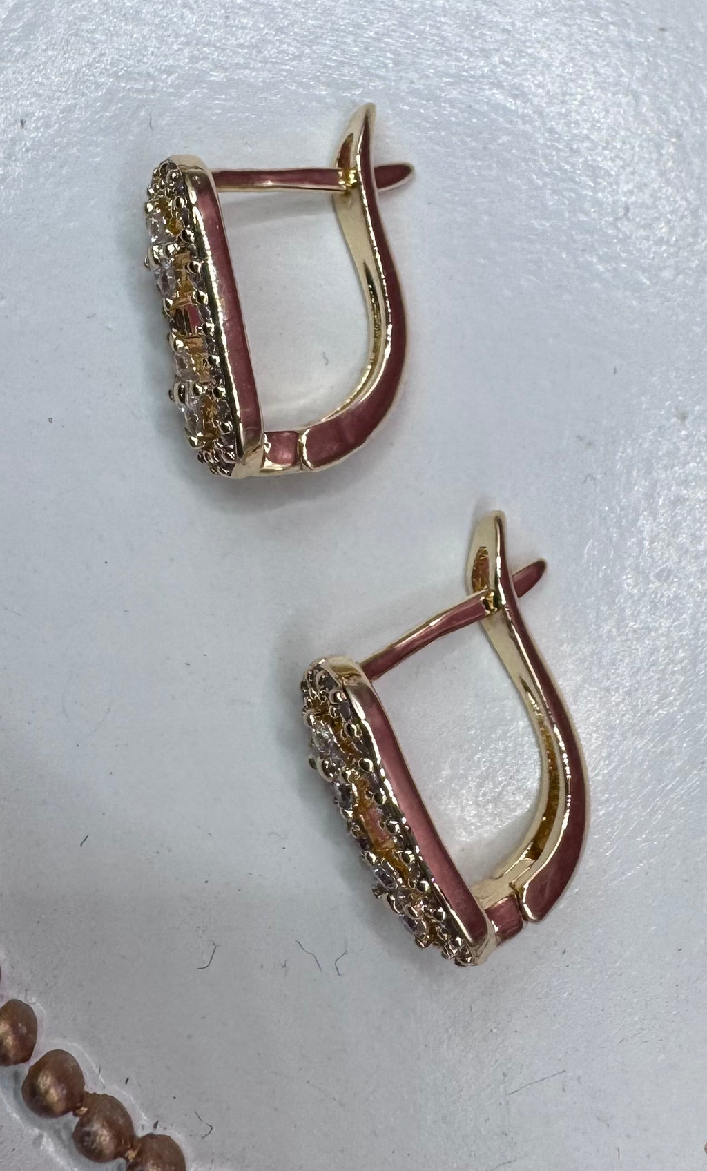 14K Clover Earrings RQ192