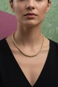 14K 22in Rope Necklace Chain 4N-55CM LCC-28450078
