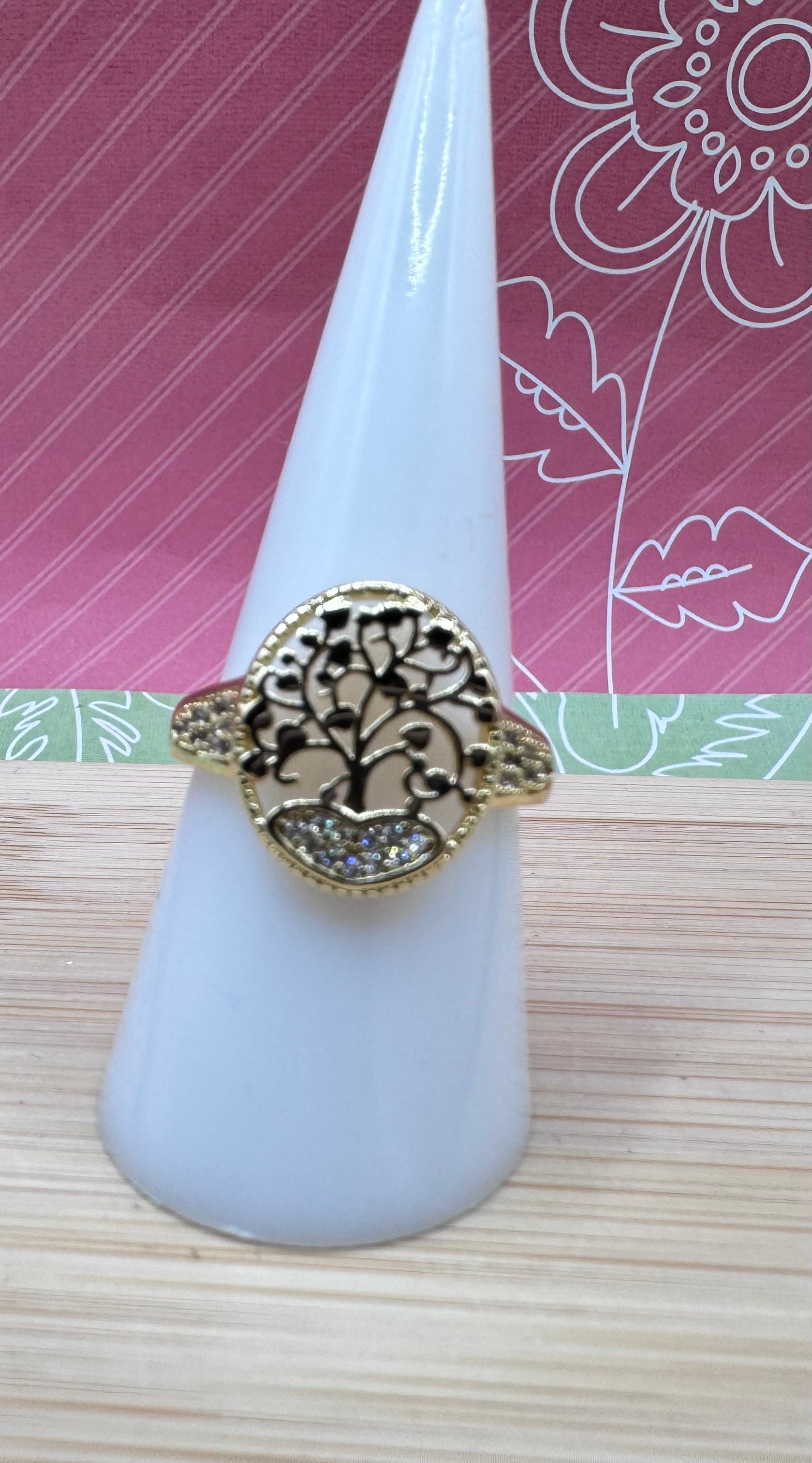 14K Tree of Life Ring GJ-29350001