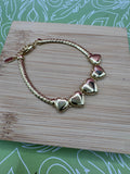 14K Heart Bracelet CS-19110001