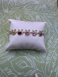 14K Multicolor Swan Bracelet MS-25810006