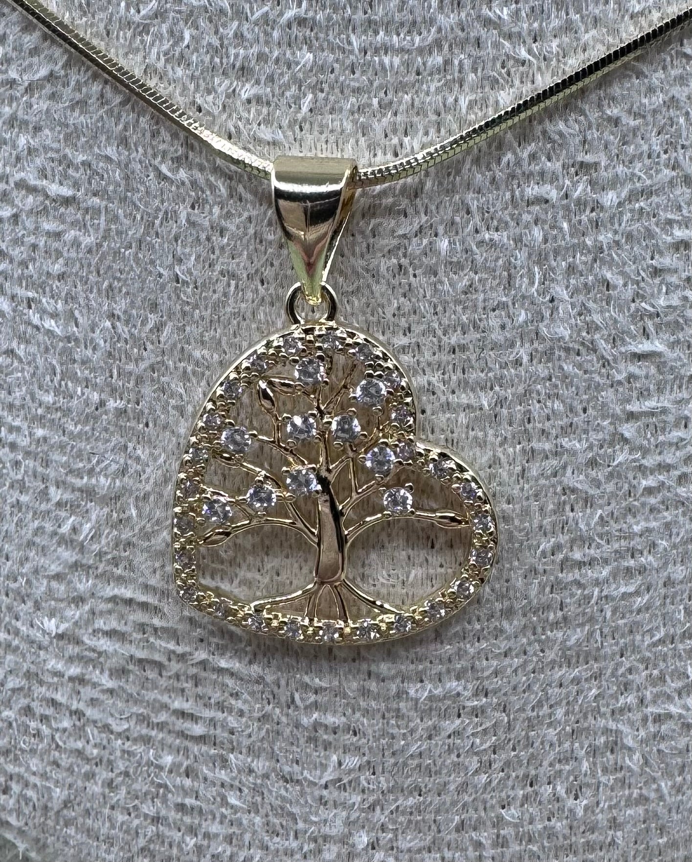 14K TREE OF LIFE HEART PENDANT GS-14950003