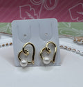 14K PEARL HEART STUD EARRING RK-51850004